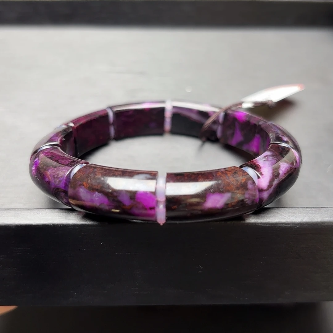 苏纪石（舒俱来）未镶嵌冰桃红手牌