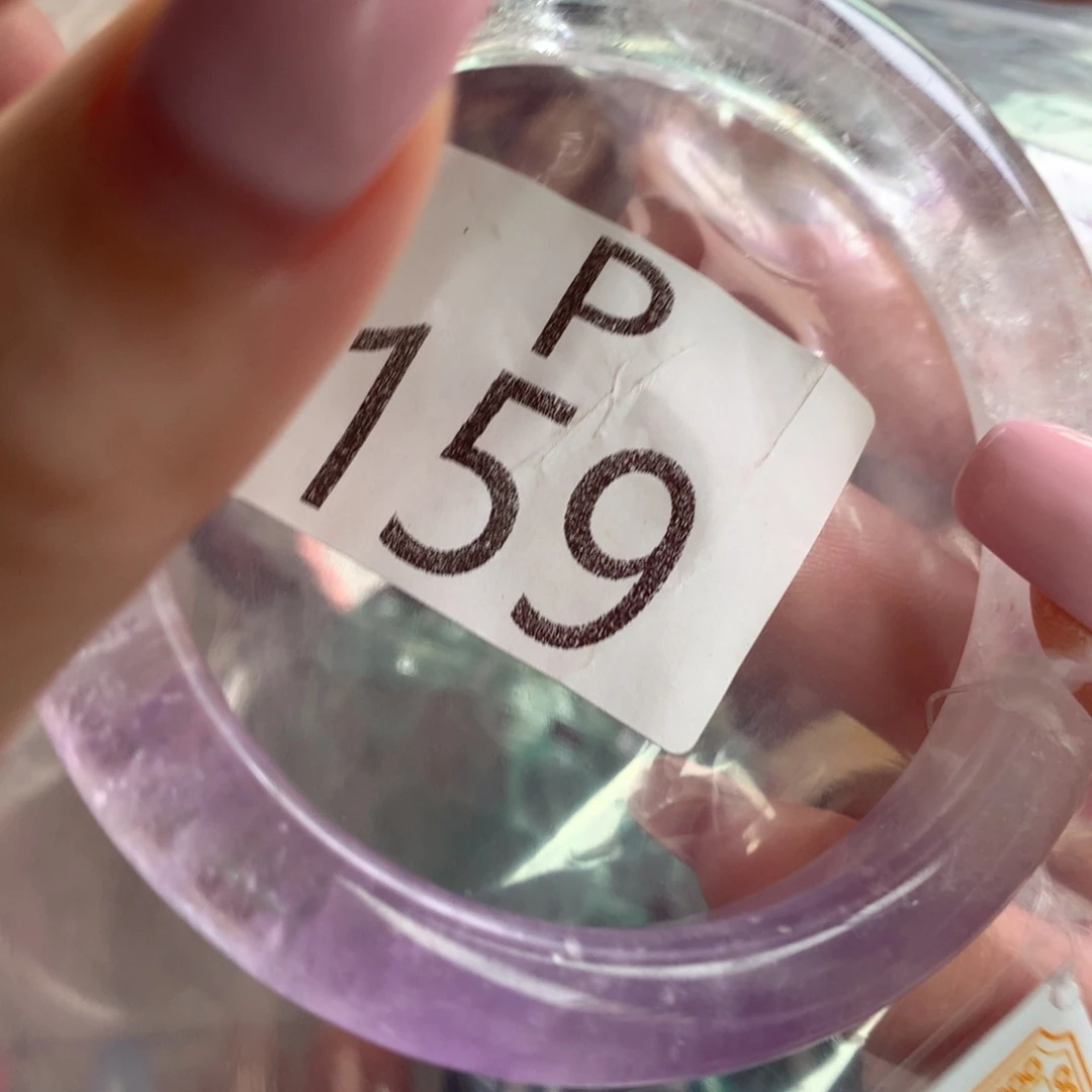 水晶未镶嵌珠宝半成品水晶手镯159-59