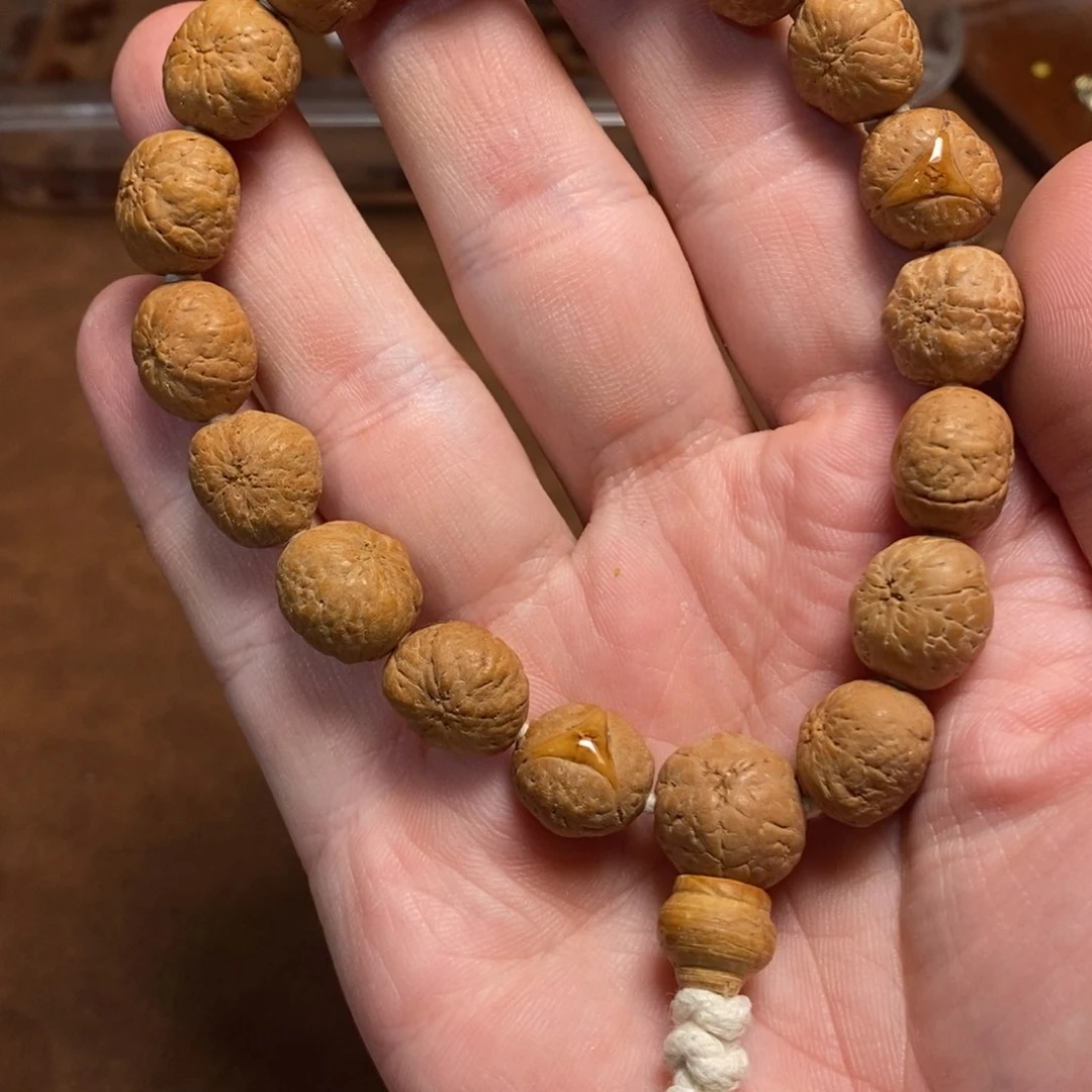 金刚菩提手串龙眼1.3