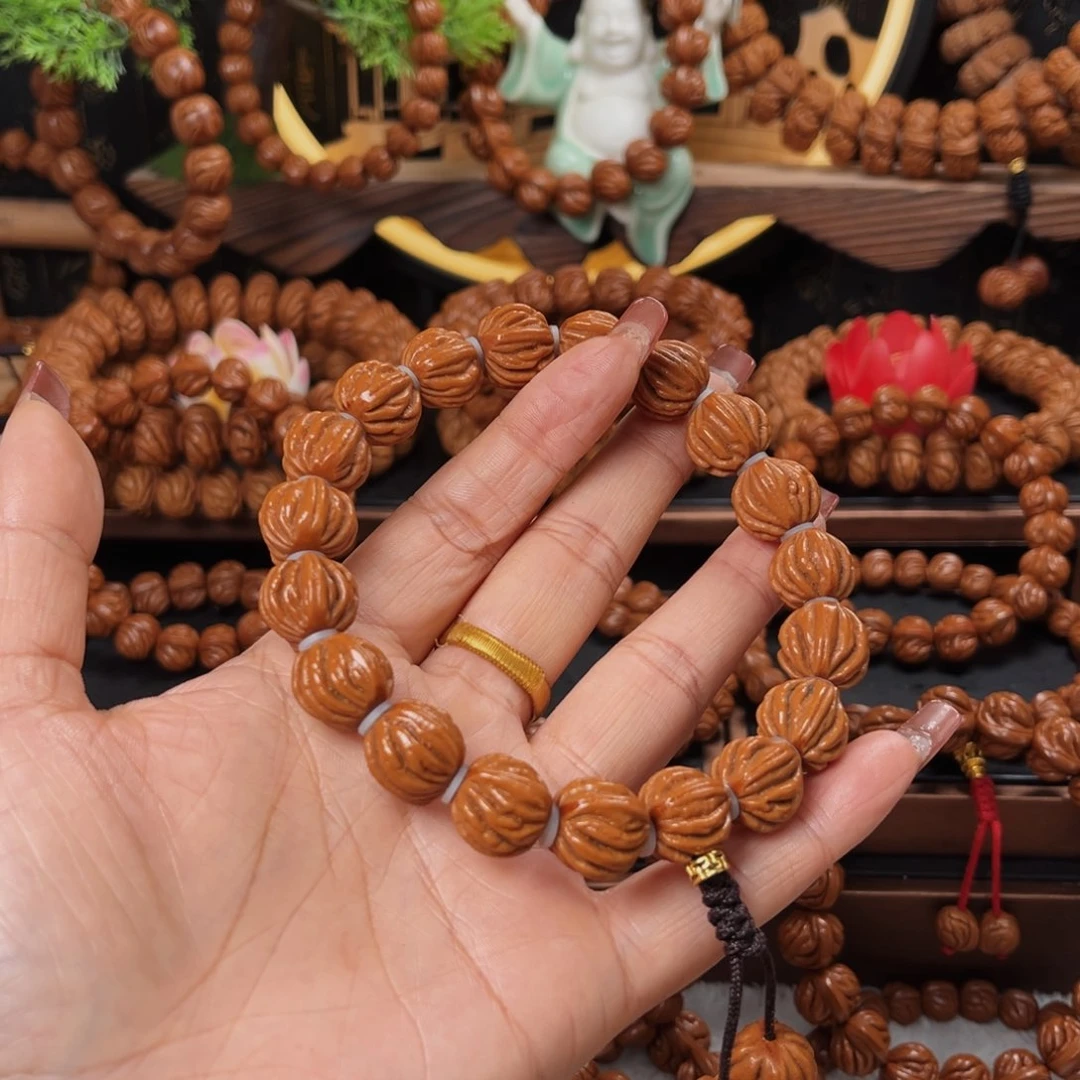 桃核手串苏***密15精品八道筋