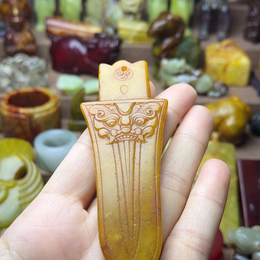 白玉菩提吊坠27。。
