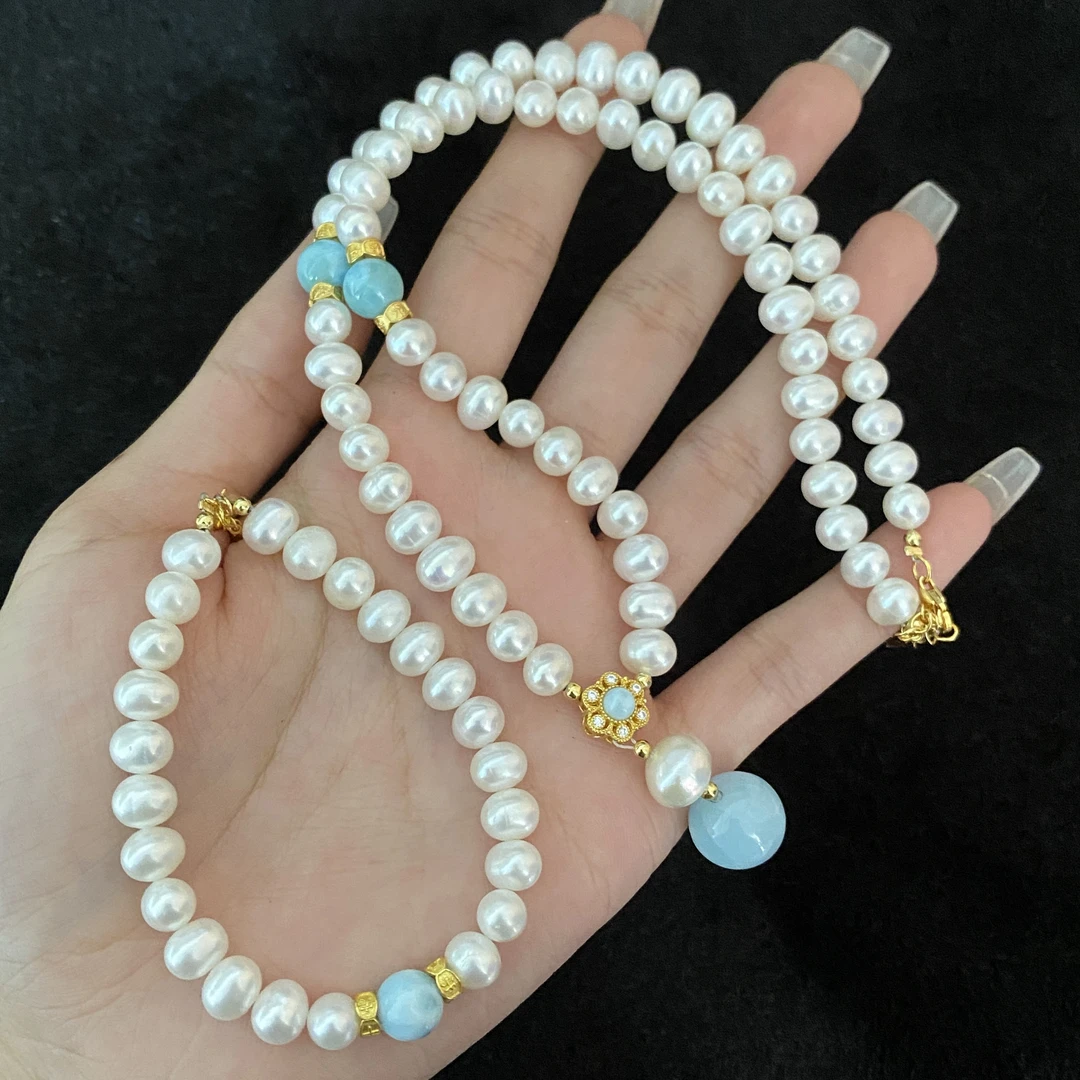 【铭记珠宝】淡水珍珠套装20-DM74H29【多样性发一件】