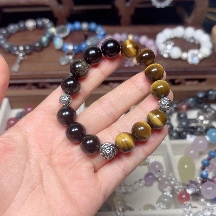 水晶手链未镶嵌哈**哈金薇薇