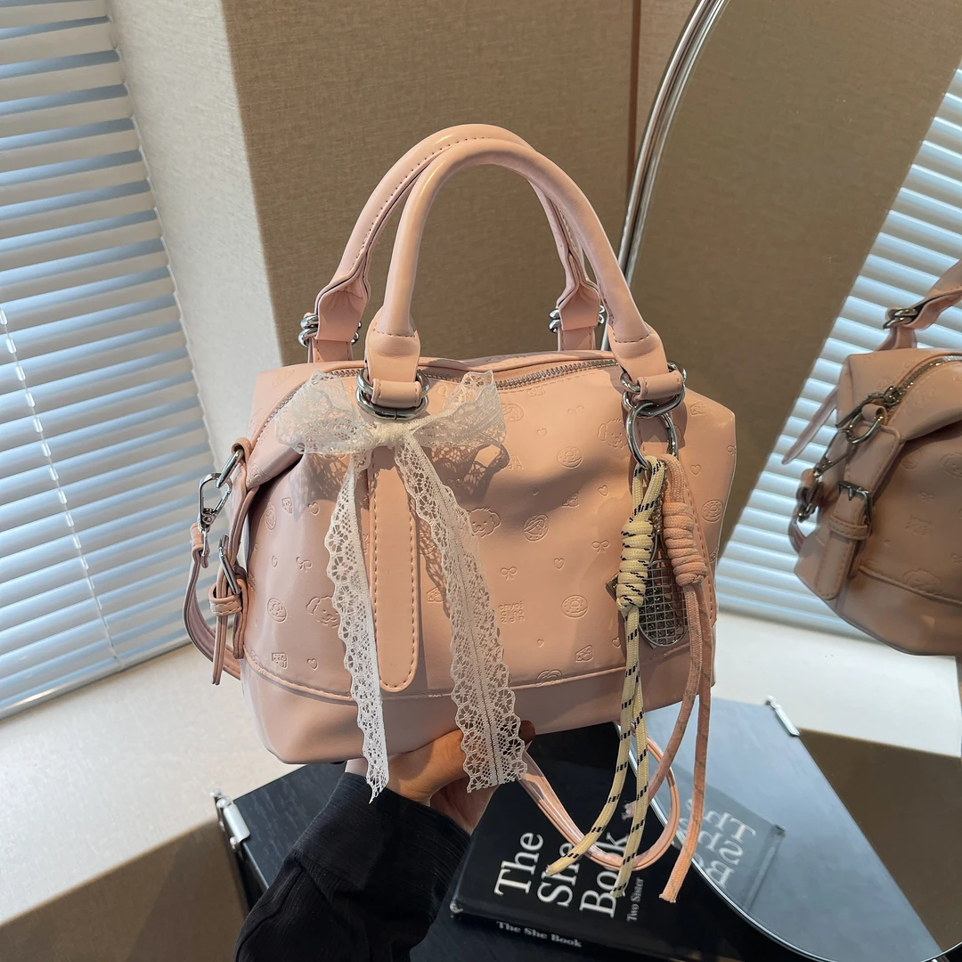 2025单肩款枕头包月亮包腋下包洋气斜跨百搭斜挎包网红男友风潮流