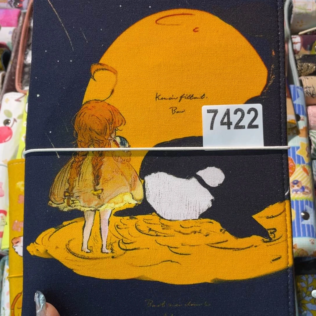 织绣A5 活页不加纸7422