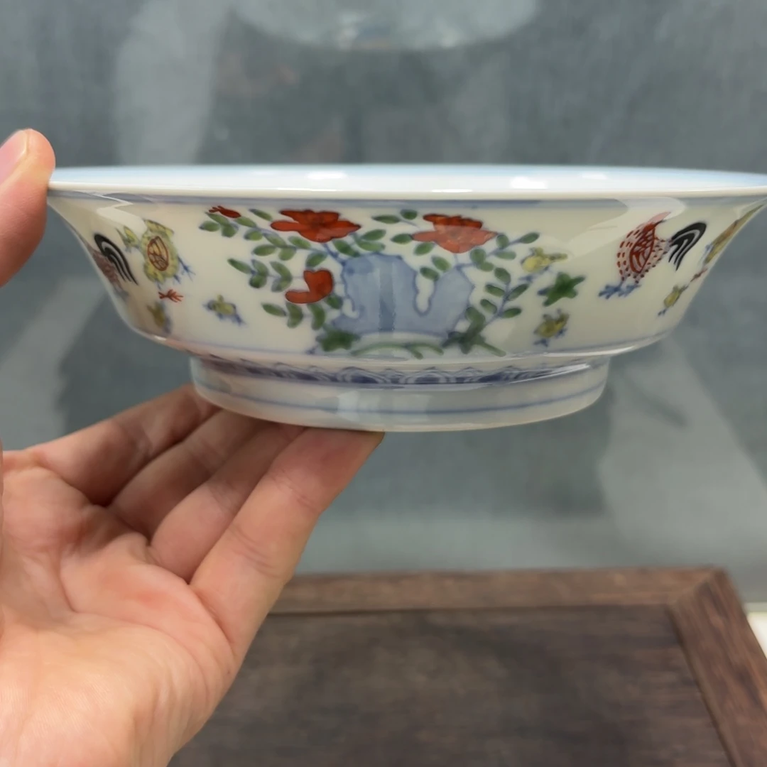 太***好摆件陶瓷器工艺品摆件斗彩