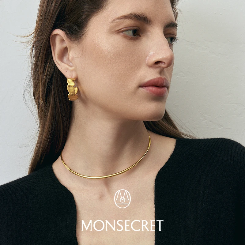 铜合金耳饰 MONSECRET PURE 印记耳环