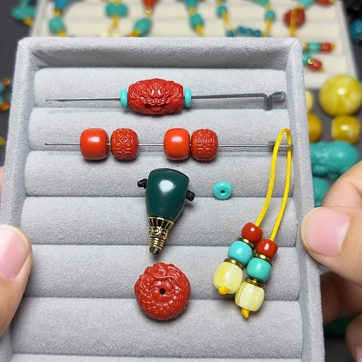 非金属顶龙珠，腰10.龙扣16.绿隔片，弟子678