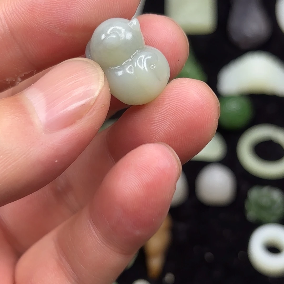 和田玉未镶嵌颈饰十*