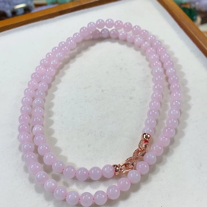 阿***哥翡翠未镶嵌颈饰翡翠项链