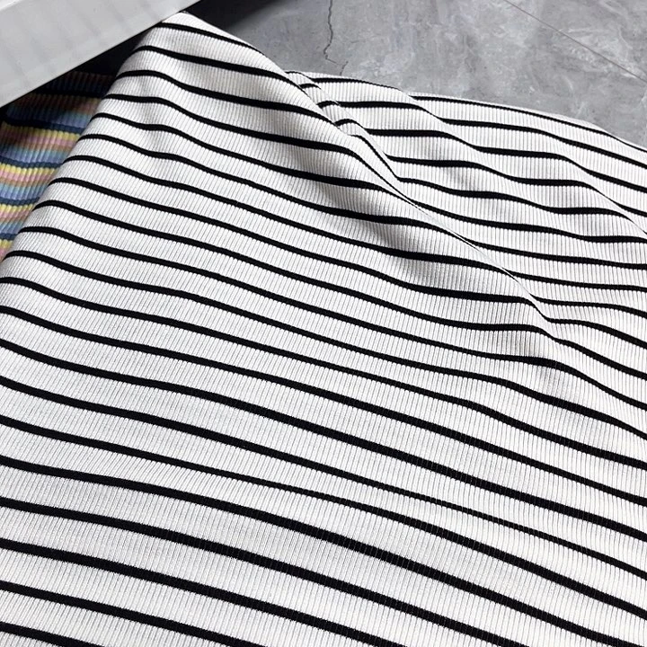 聚酯纤维黑白条面膜体2米