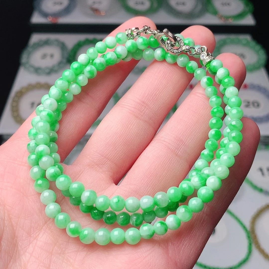 翡翠未镶嵌手链翡翠