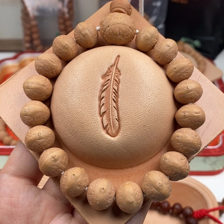 凤眼菩提手串14同树实心飞碟