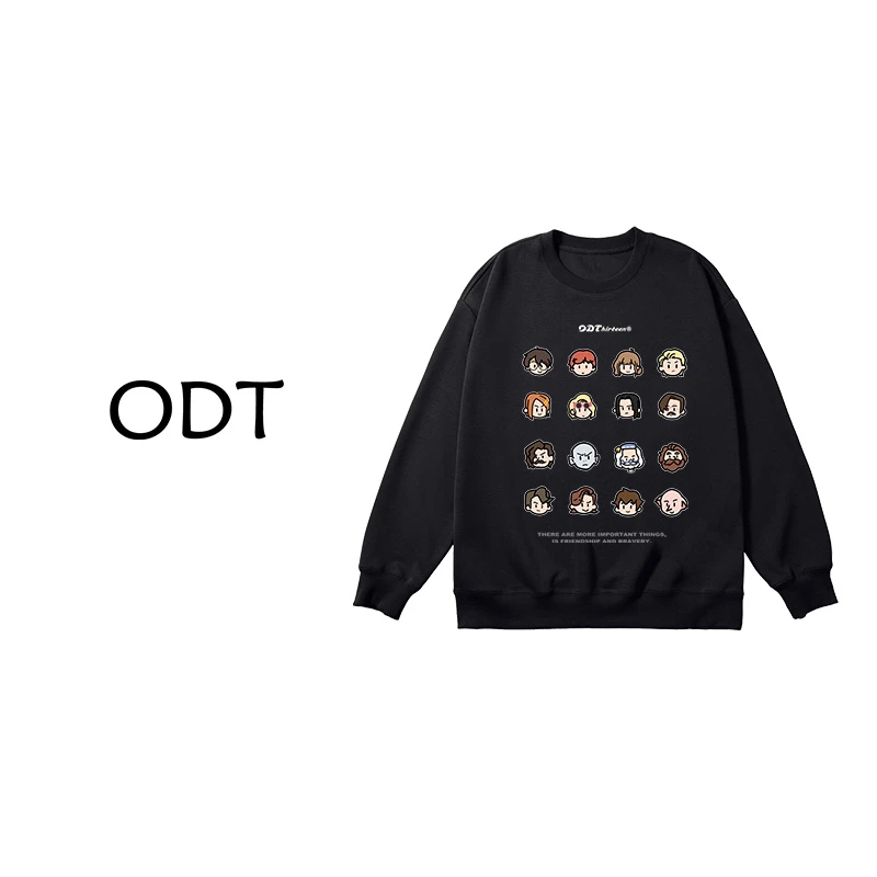 老狗十三【魔法哈利】圆领卫衣 宽松卡通印花重磅卫衣男女同款