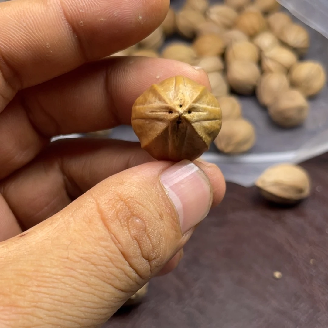 手串/手链橄榄核是**！22.26梅林铁核四花三通