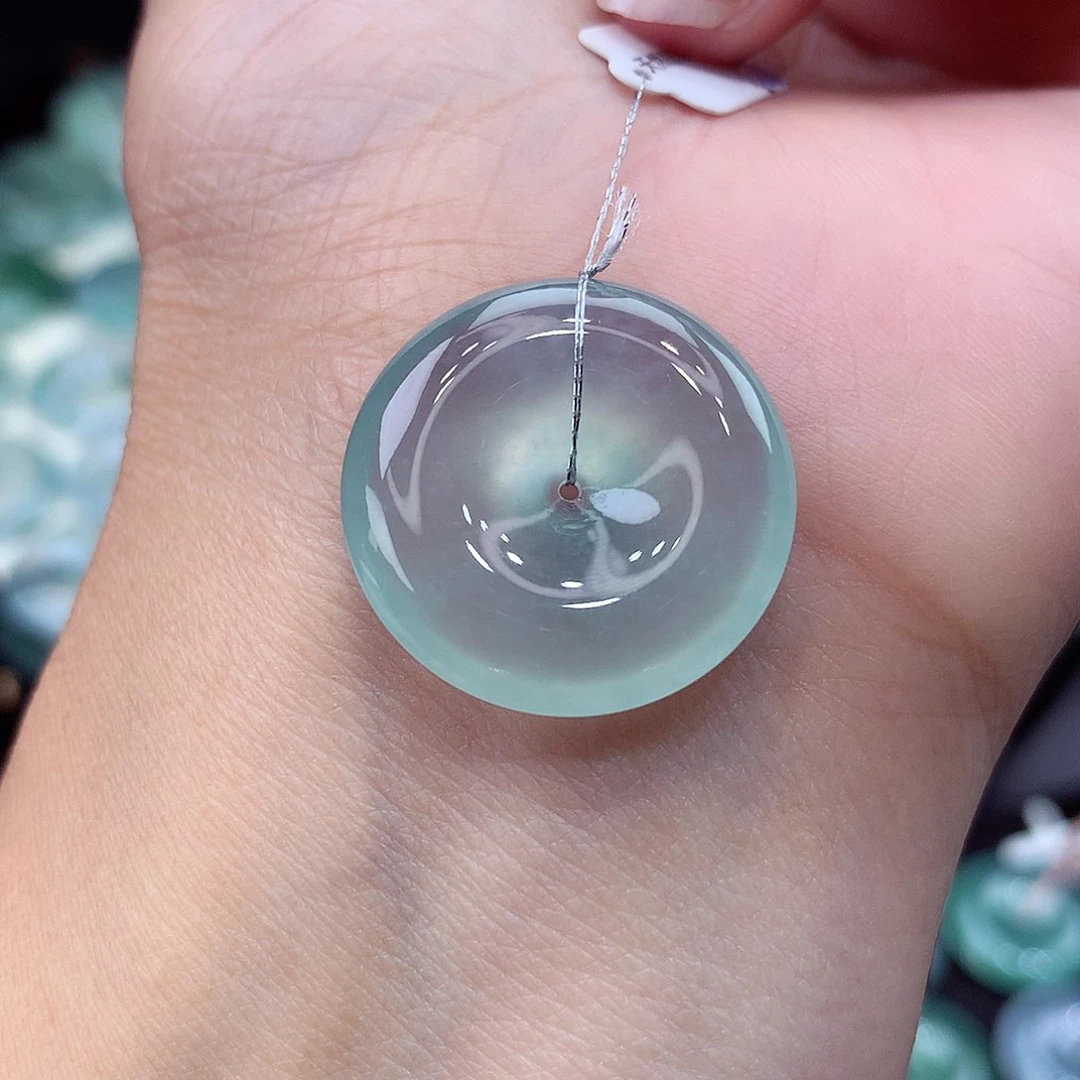 颈饰未镶嵌翡翠编号46尺寸23.6-5.6