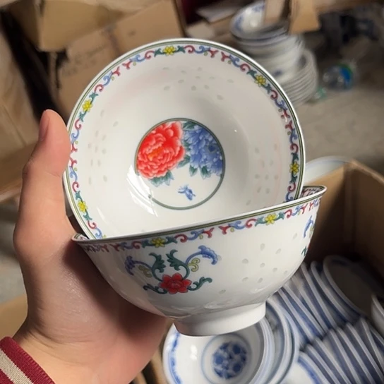 碗景德镇高温细白瓷