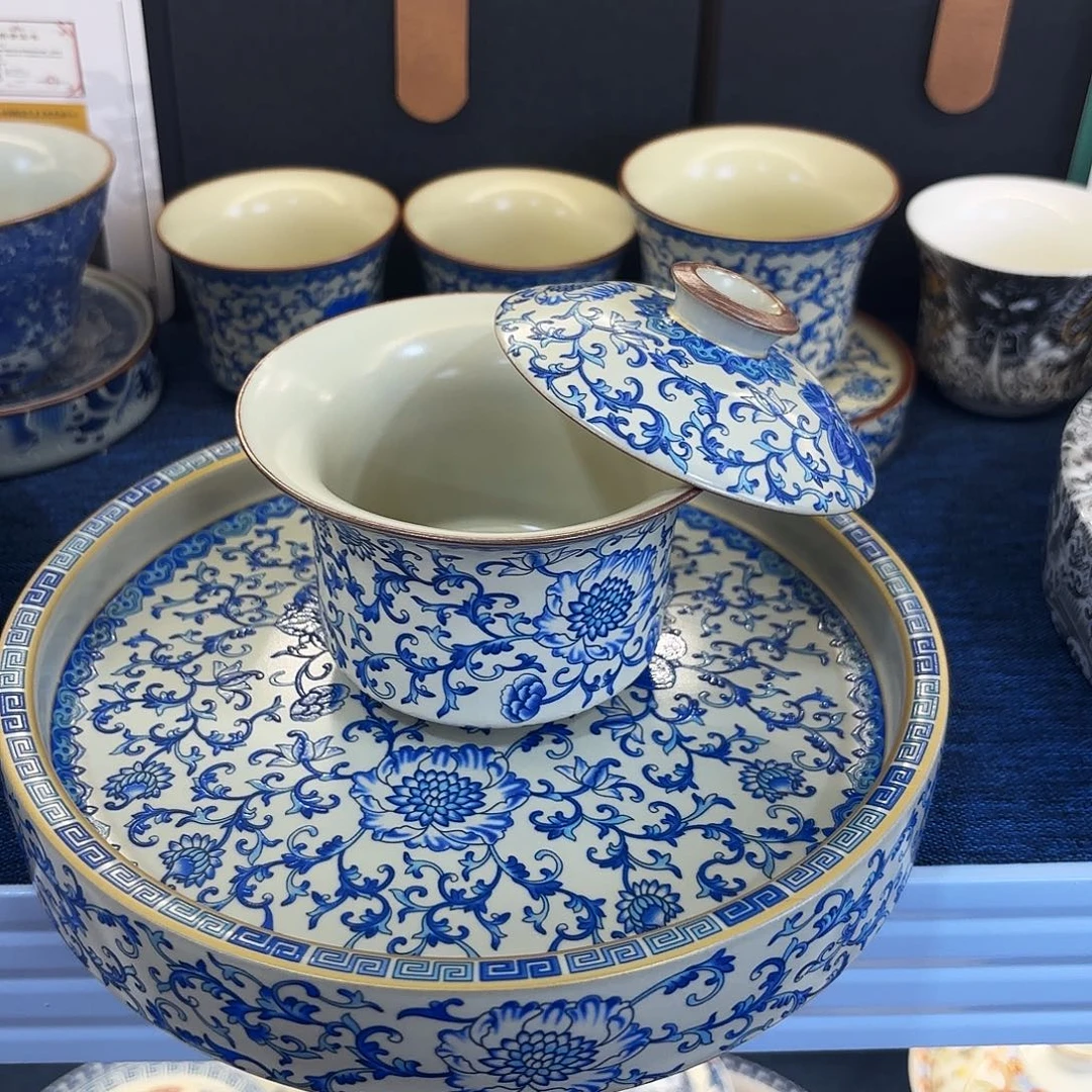 盖碗很漂亮 我很喜欢