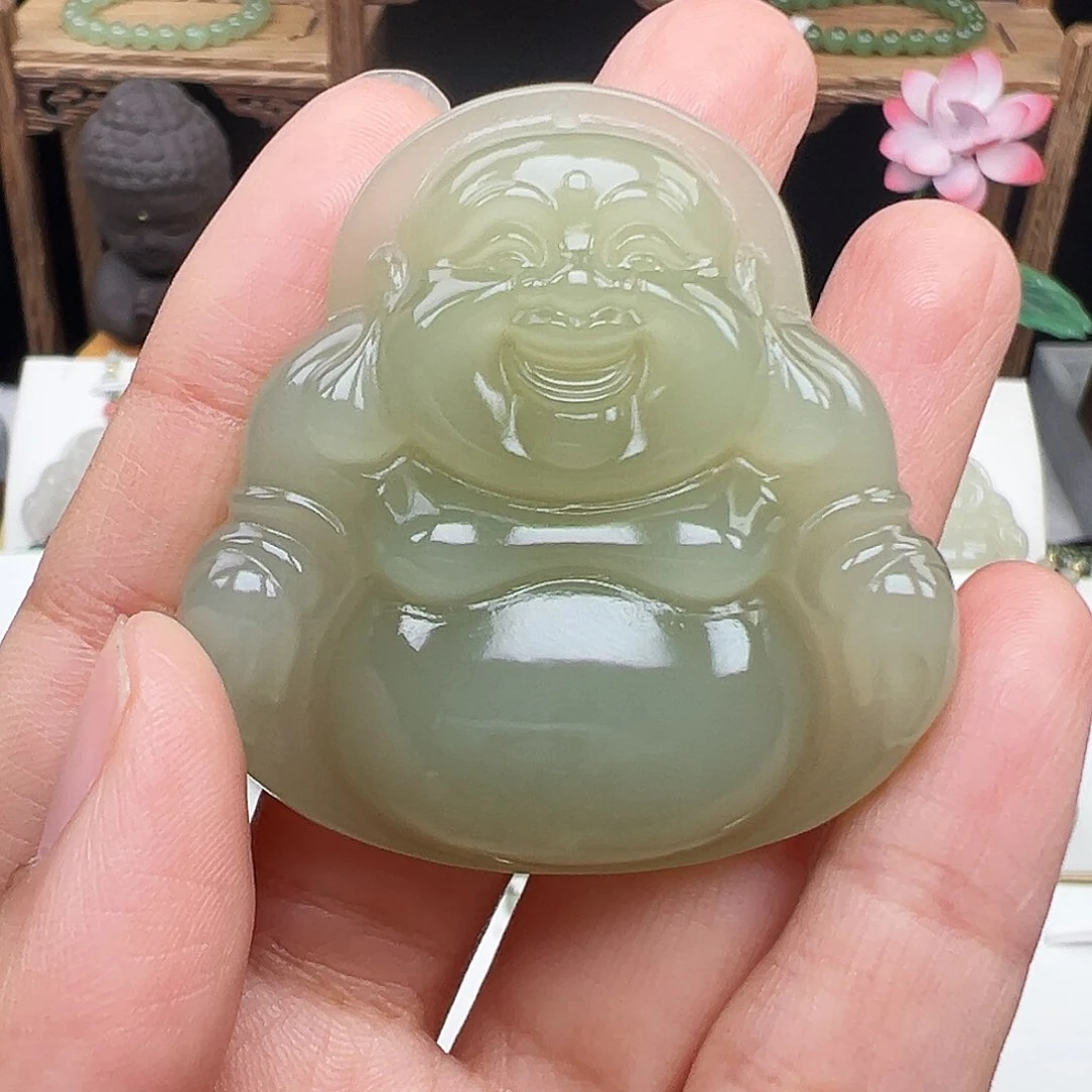 和田玉颈饰未镶嵌绝**城