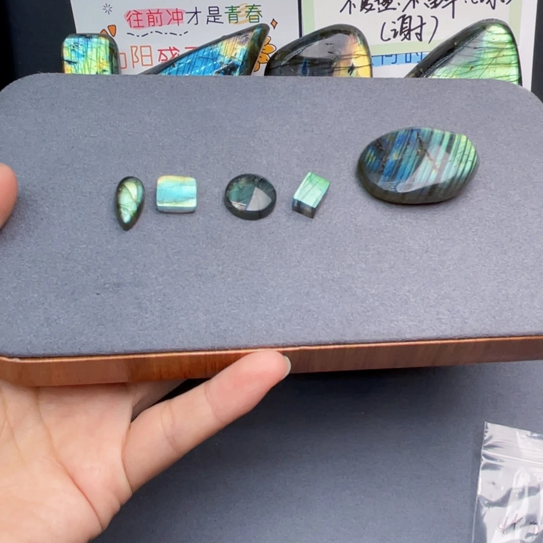 溺***海颈饰银S925镶嵌长石