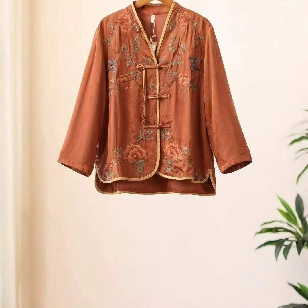 新中式国风秋季开衫外套上衣