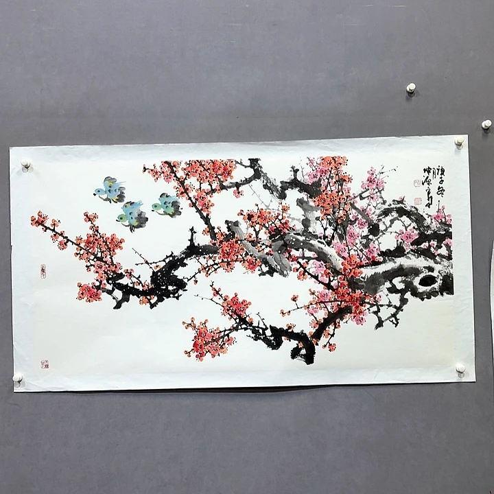 国画亲笔手绘放心去藏