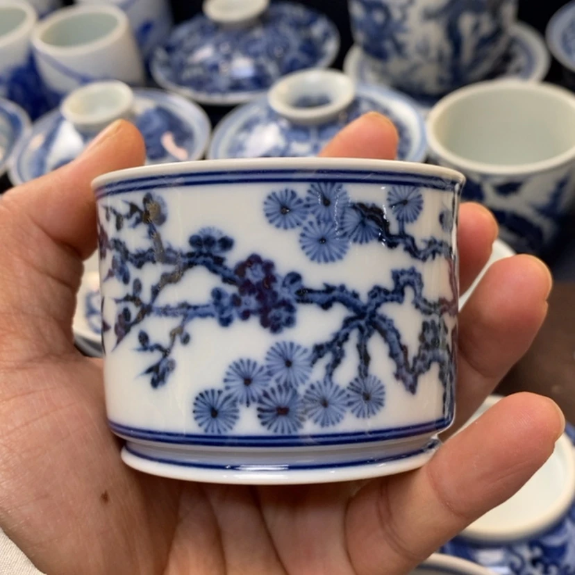 【闪购商品】景德镇青花主人杯