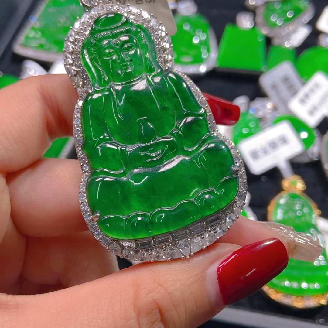 翡翠吊坠(不含链)未镶嵌