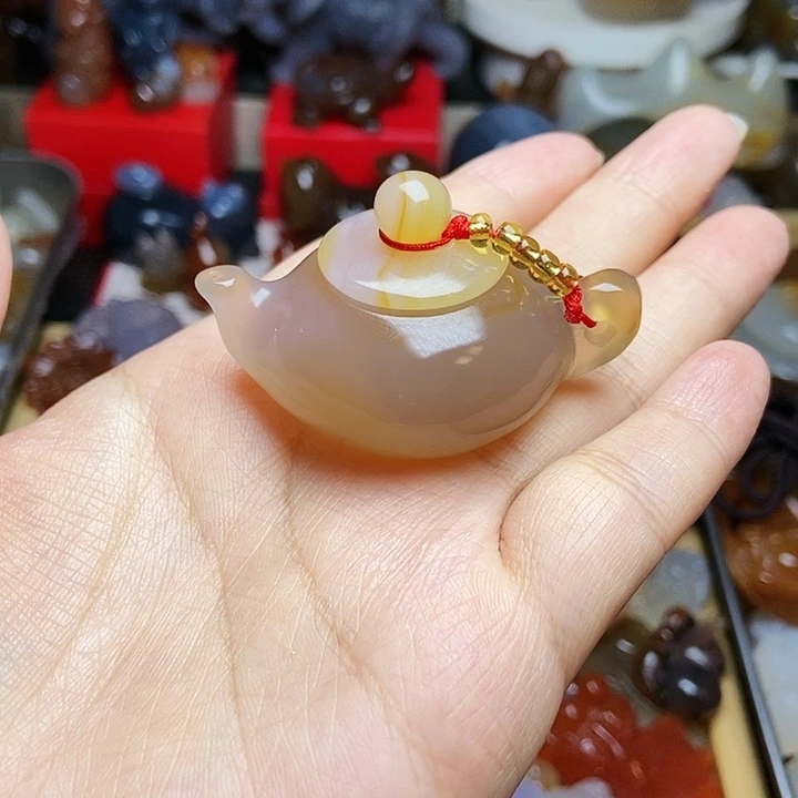 未镶嵌颈饰玛瑙/玉髓