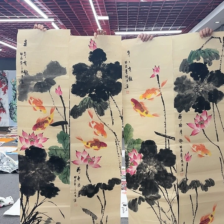 国画无毛和被绒毛或被绒毛