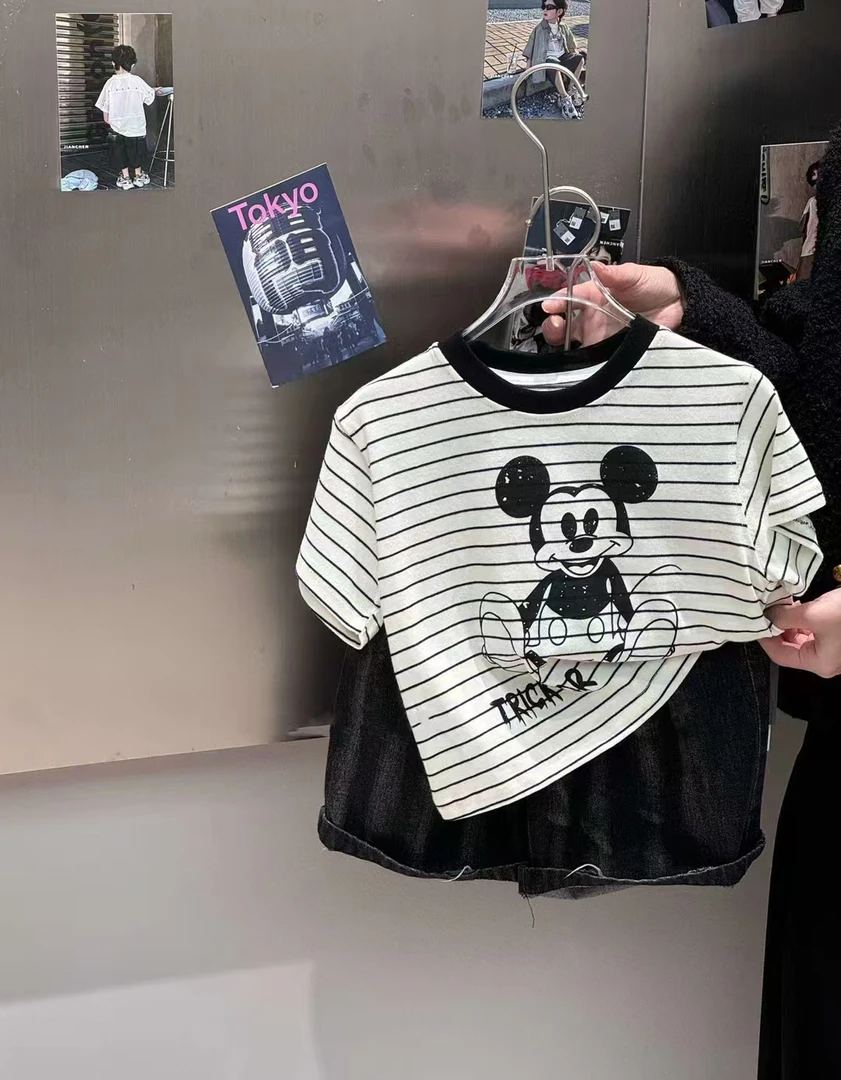 （XY）圆领短袖卡通动漫夏季T恤韩版时尚休闲运动潮酷儿童宝宝上衣