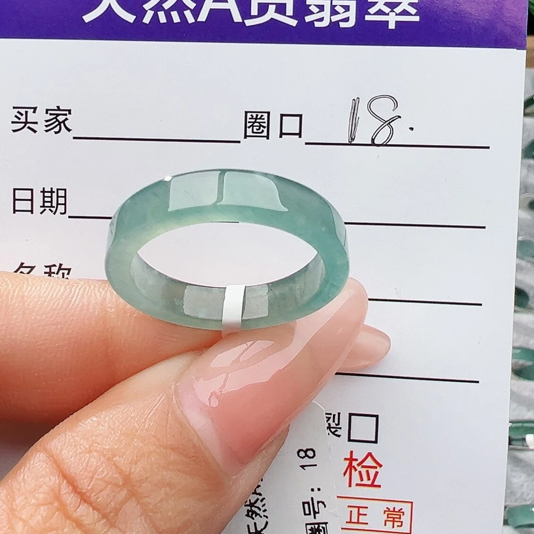 未镶嵌戒指翡翠夏**、翡翠