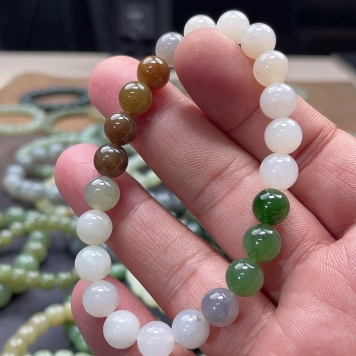 和田玉手链未镶嵌