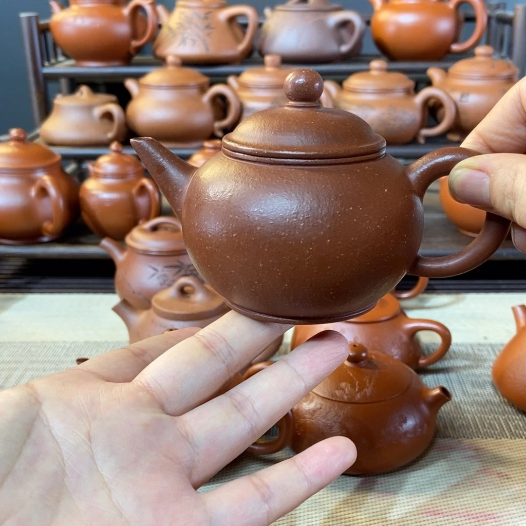 茶壶紫砂开*?全手工制作工艺流程原料制作方法