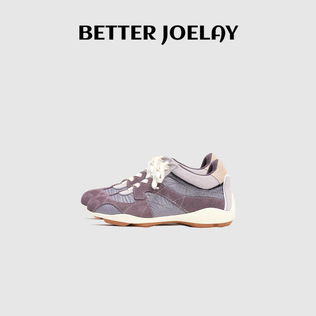 BETTER JOELAY -【香芋紫调】休闲复古休闲低帮平底鞋百搭时尚Z6839