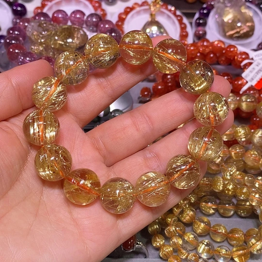 未镶嵌手链水晶金钛晶16