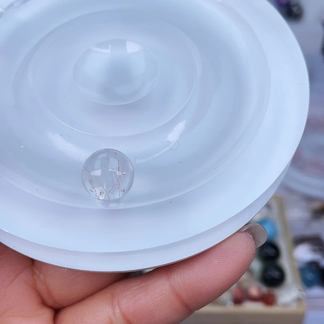 水晶水晶单珠未镶嵌