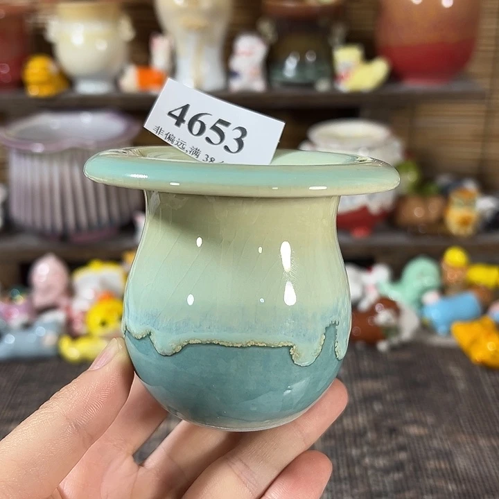 口5高7 ……景德镇手工花盆