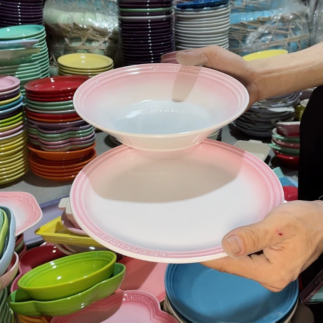 瓷片微瑕陶瓷餐具2个装