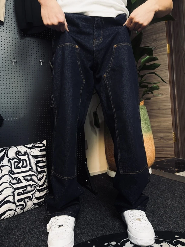 卡家 双膝伐木牛仔裤 1/1