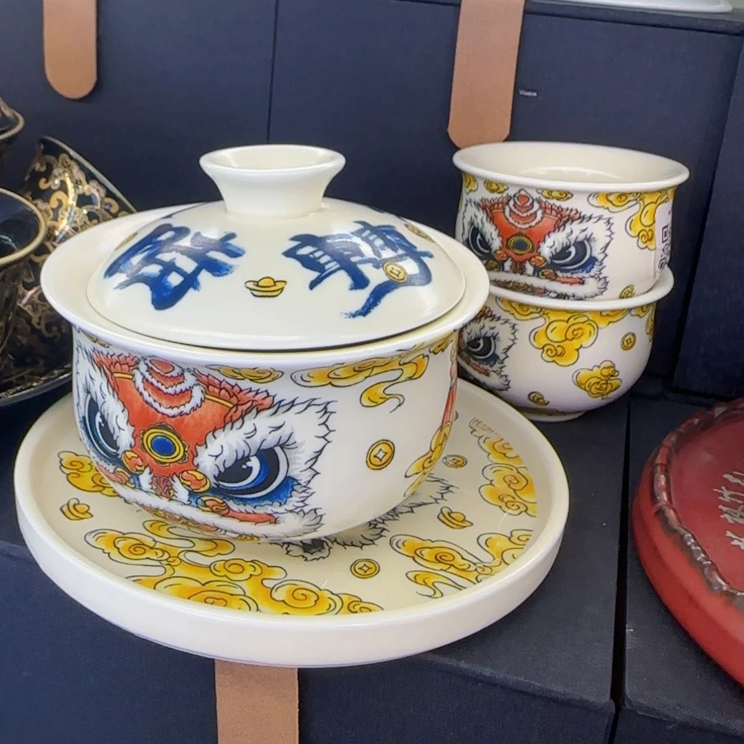 这些盖碗真好看！！！