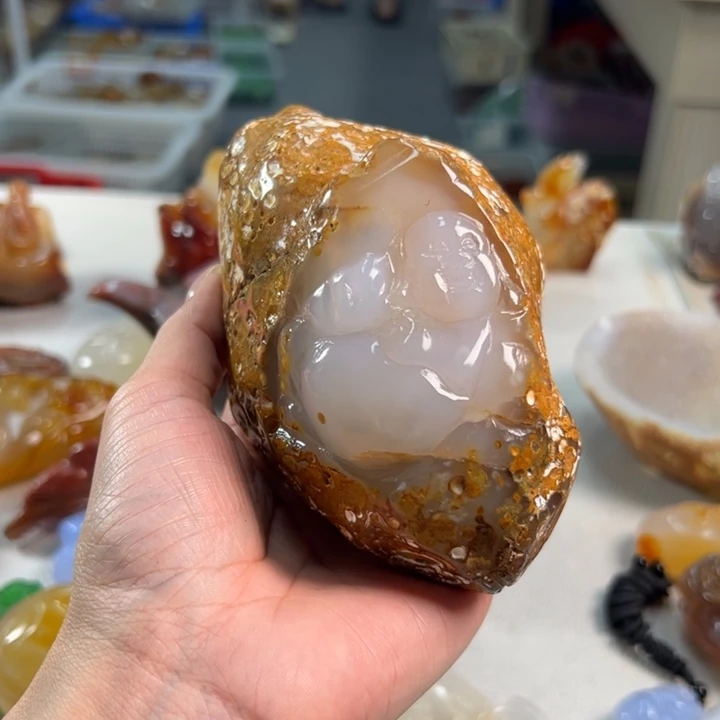 玛瑙/玉髓吊坠(不含链)未镶嵌