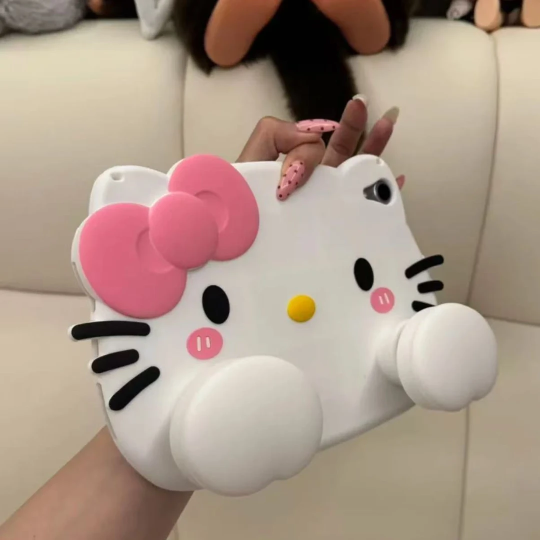 伸缩脚丫支架Kitty适用iPad7/8/9/10iPad保护套Air3/4/5代平板壳