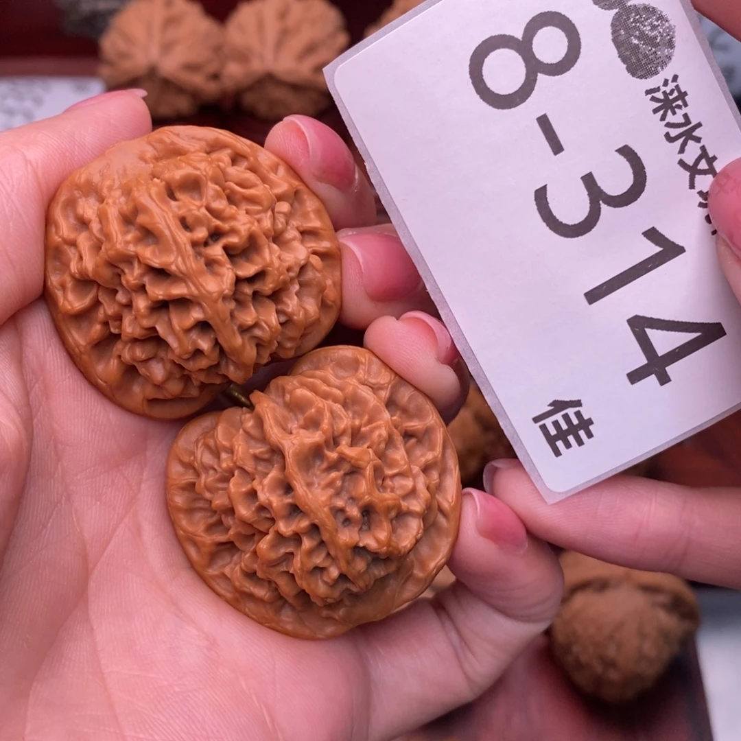 把件文玩核桃36秦闷