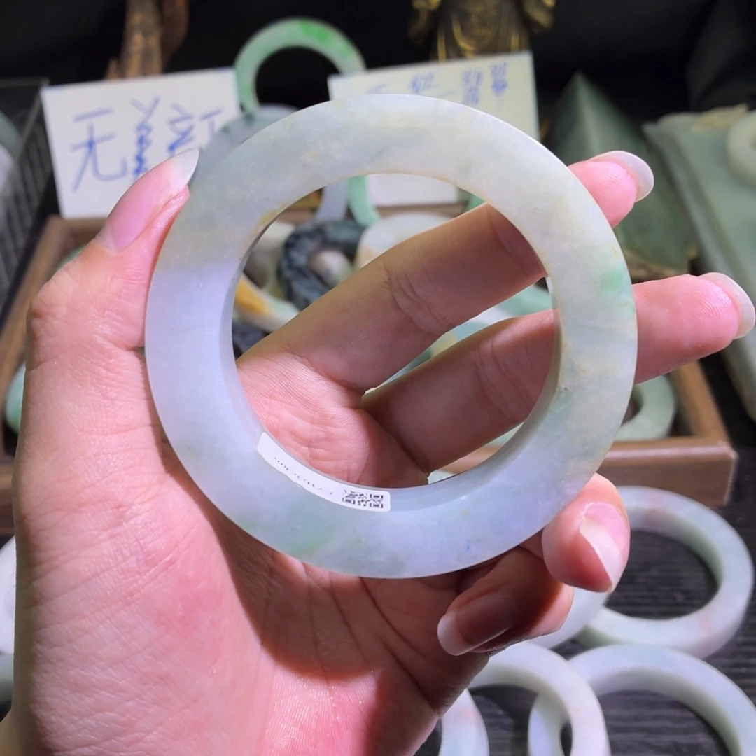 定制翡翠未镶嵌缅甸翡翠A货手镯毛胚定制