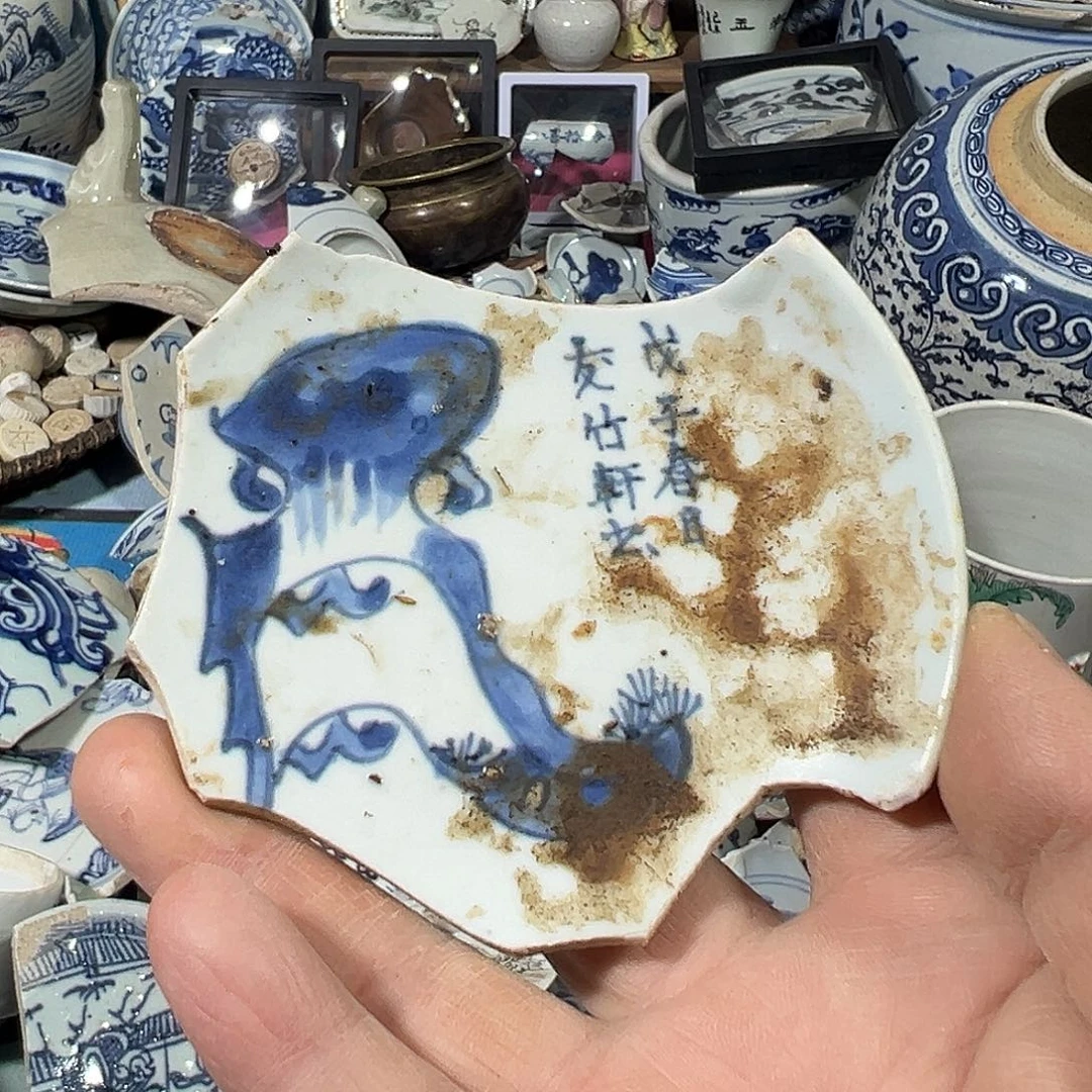 瓷片瓷片标本，全场包邮