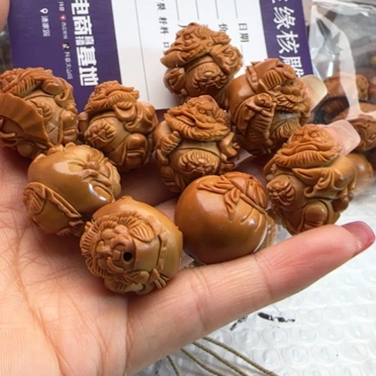 时***步手串橄榄核橄榄雕工艺品