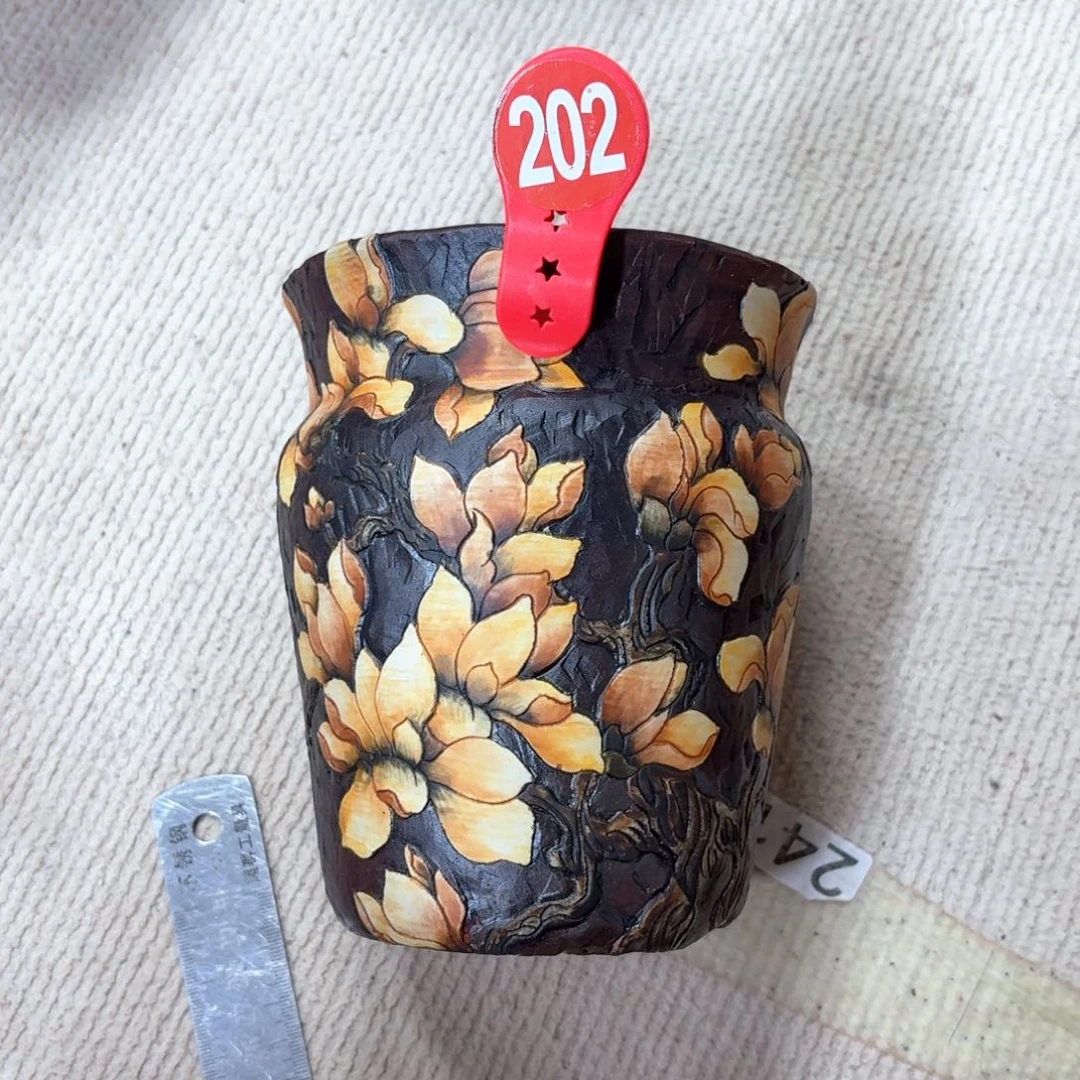 陌***丶紫砂花盆陶瓷多肉花盆微瑕