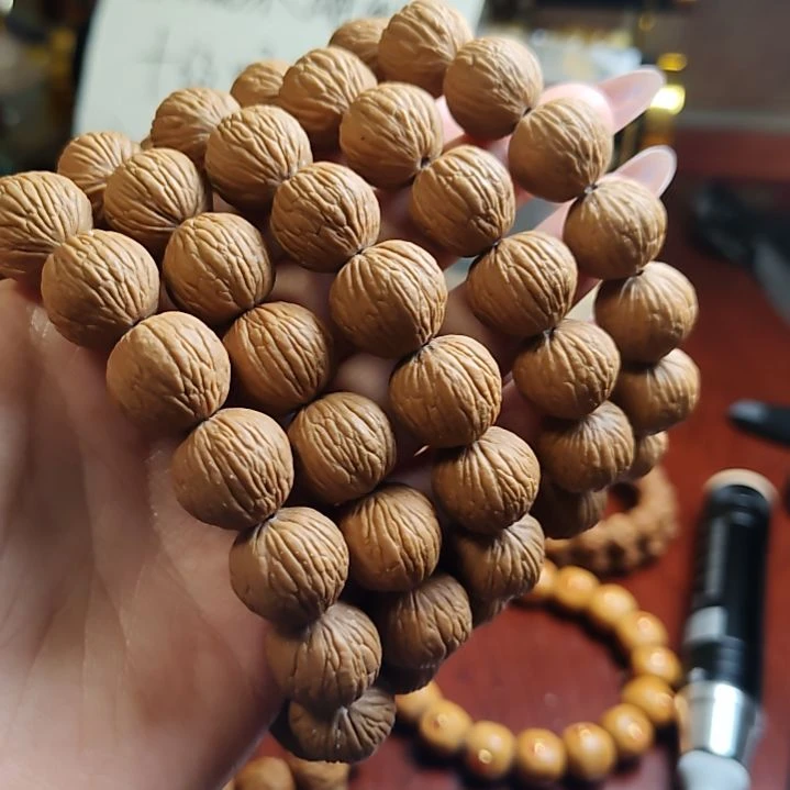 猴头核桃吊坠原皮单圈