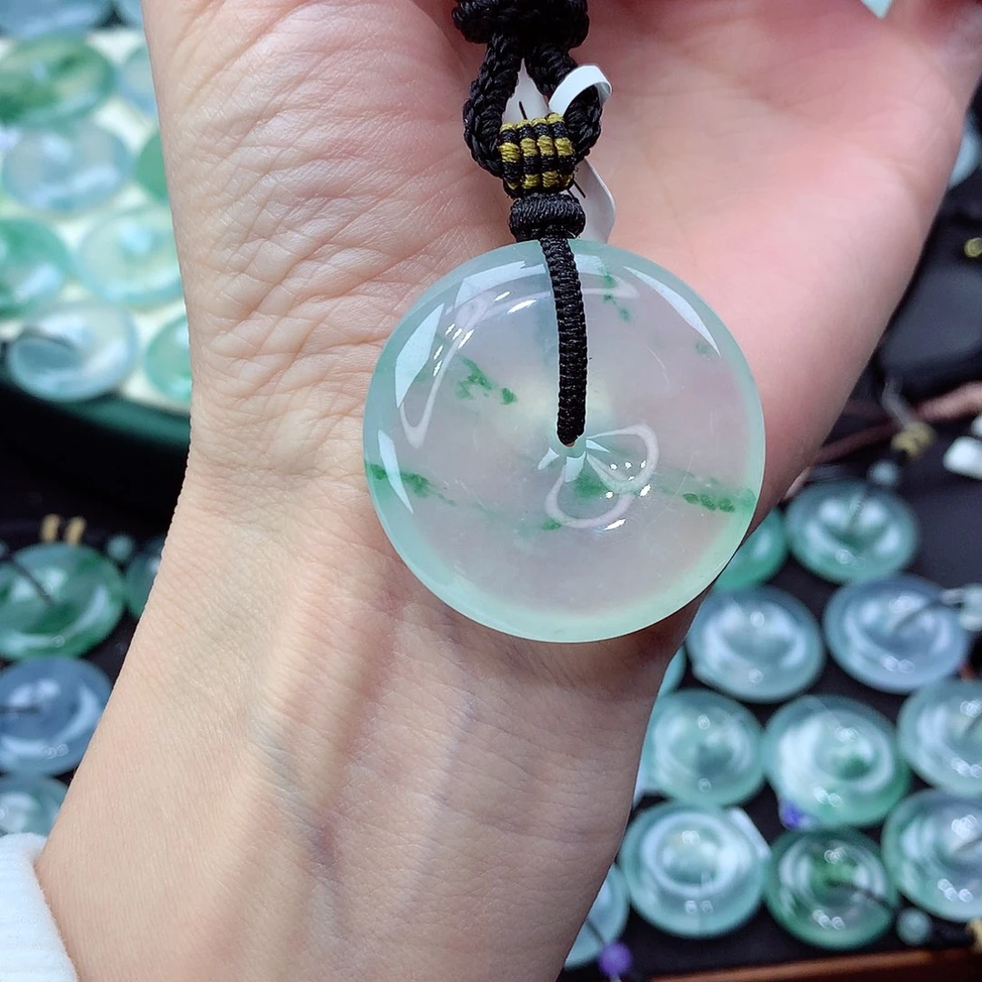 颈饰未镶嵌翡翠编号2尺寸35.4/8.1